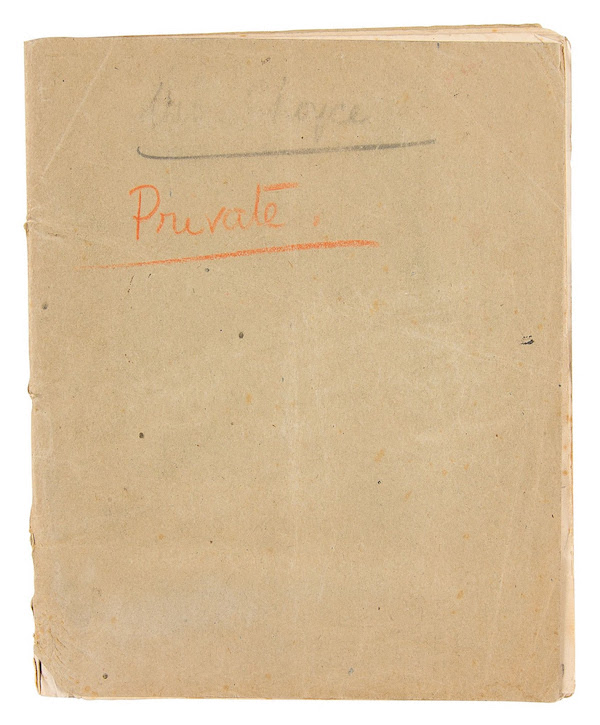 Original Beatrix Potter manuscript for the play ‘Squirrel Nutkin,’ estimated at $50,000-$60,000