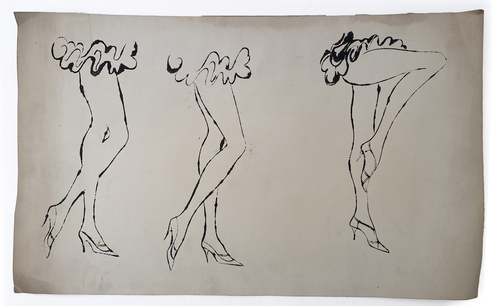 Andy Warhol, ‘Long Legs,’ estimated at $20,000-$25,000