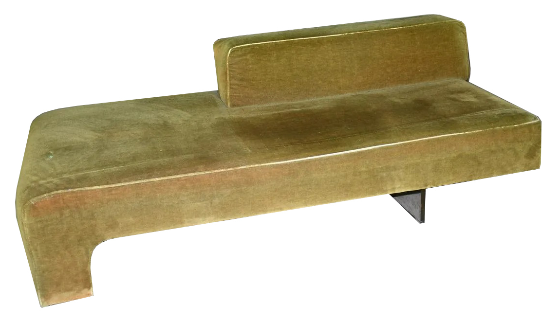 Vladimir Kagan sectional sofa, estimated at $50-$1,000
