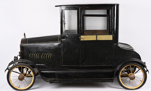 Antique pedals cars took the lead at Milestone’s $500K toy auction