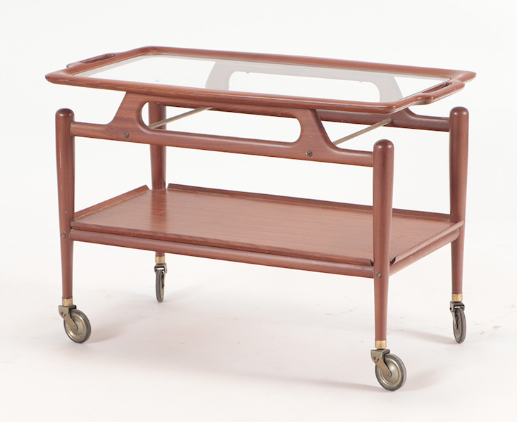 Italian bar cart, estimated at $400-$600