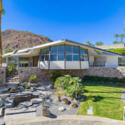 Chosen as Look magazine’s ‘House of Tomorrow’ in 1962, Elvis Presley and his bride, Priscilla, selected this Palm Springs residence as their honeymoon getaway five years later. It has arrived on the market priced at $5.65 million. Photos by Chris Miller/One Point Media Group, courtesy of Compass and TopTenRealEstateDeals.com