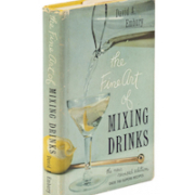 The Fine Art of Mixing Drinks by David A. Embury, estimated at $1,200-$1,800