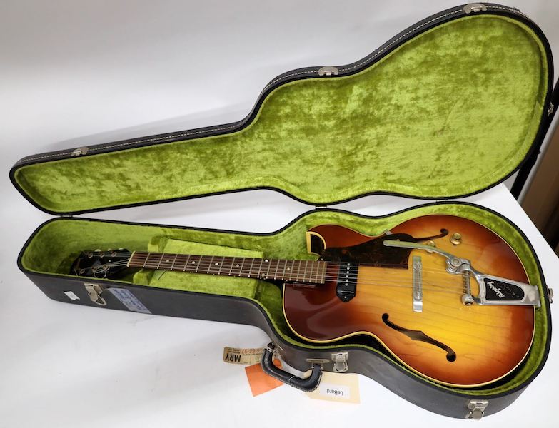 Gibson ES175 Sunburst electric guitar, estimated at $5,000-$10,000