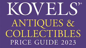 Cover of the 2023 edition of ‘Kovels’ Antiques and Collectibles Price Guide,’ which was released on September 27. Image courtesy of Black Dog & Leventhal