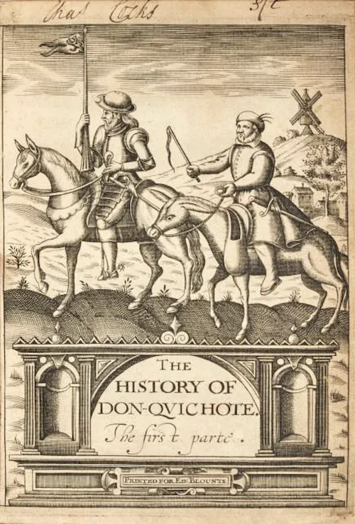 First complete English edition of ‘Don Quixote,’ estimated at $60,000-$90,000. Image courtesy of Doyle and LiveAuctioneers