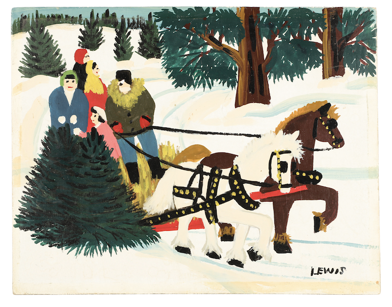 Maud Lewis, ‘Winter Sleigh Ride,’ CA$100,300
