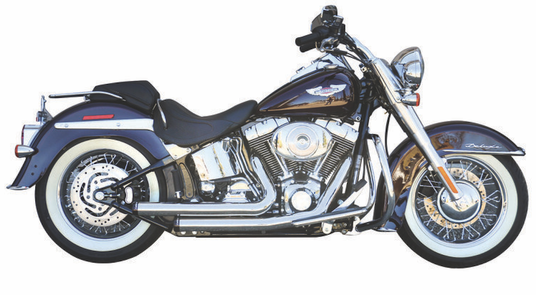 2006 Harley Davidson Softail Deluxe black cherry motorcycle, estimated at CA$9,000-$12,000