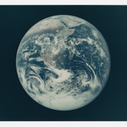 The Blue Marble: First human-taken photograph of the full earth, Harrison Schmitt, Apollo 17, December 7-19, 1972, estimated at $15,000-$25,000