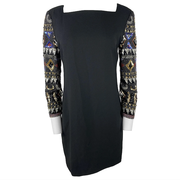 Magnin black mini evening dress, estimated at $800-$1,000