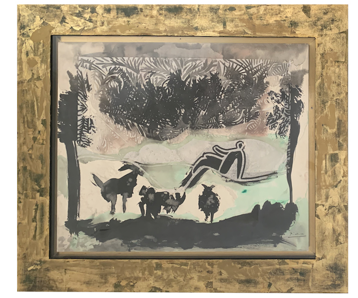 Pablo Picasso, ‘Le Berger (The Shepherd),’ estimated at $250,000-$350,000