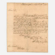 September 1787 letter from George Washington to Thomas Jefferson, announcing the adoption of the Constitution, estimated at $1 million-$1.5 million