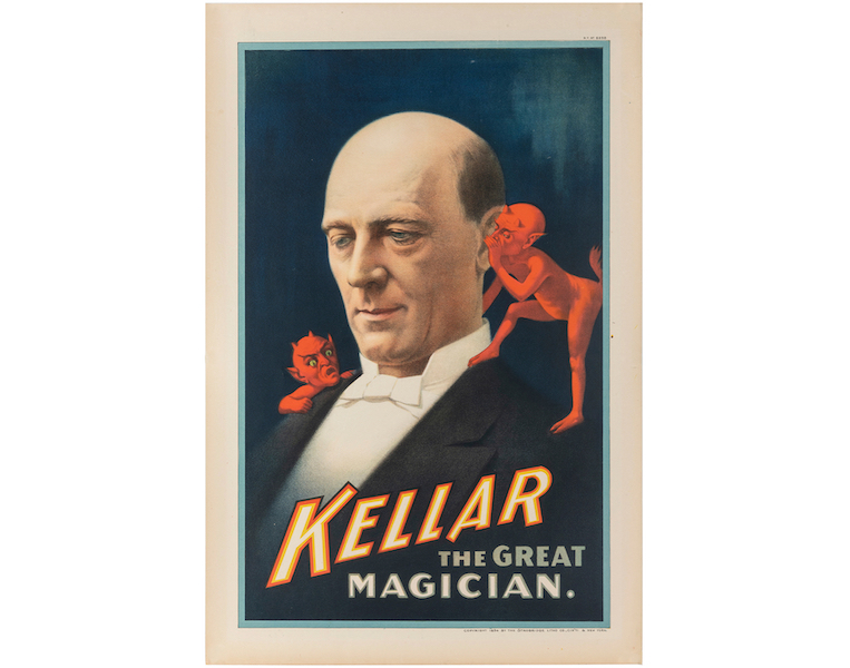 1984 poster for Kellar the Great Magician, estimated at $3,000-$5,000