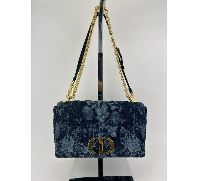 Christian Dior Caro Camage blue denim handbag, estimated at $4,000-$5,000 