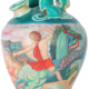 Peter Max hand-painted vase from 1961, estimated at $1,000-$2,000