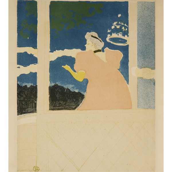 Henri Toulouse-Lautrec, ‘Aux Ambassadeurs,’ estimated at $2,000-$3,000