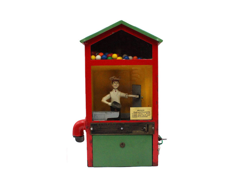 Sanitary Chewing Gum Machine by Manikin Vendor Co., estimated at $1,000-$2,000