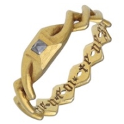 The Lady Brook medieval gold and diamond ring, estimated at £30,000-£40,000. Image courtesy of Noonans