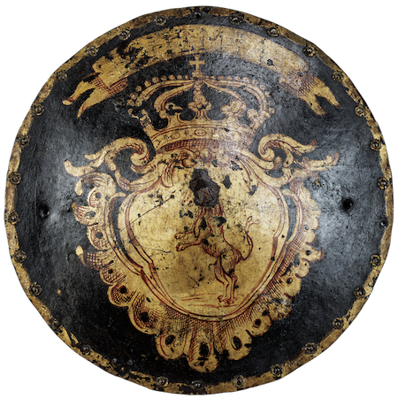 Bohemian round shield, €7,250