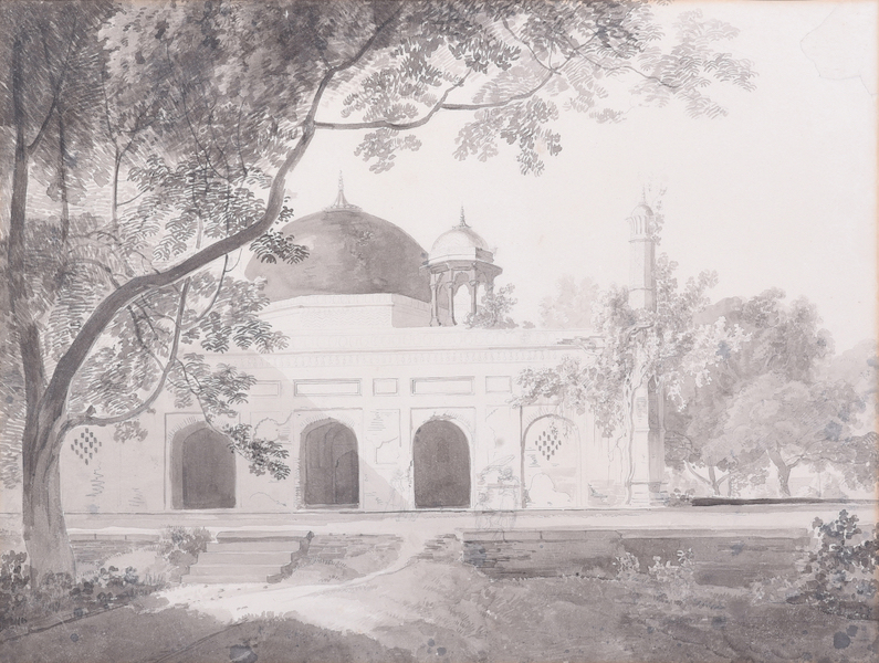 Thomas and William Daniell, ‘Mausoleum of Nawaub Asoph Khan, at Raje Mahel,’ estimated at £6,000-£8,000