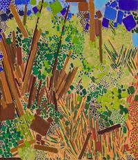 Gallery Report: Vibrant untitled Lynne Drexler painting wins $450K