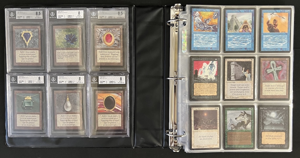  Complete Magic: The Gathering Beta card set from 1993, $120,000