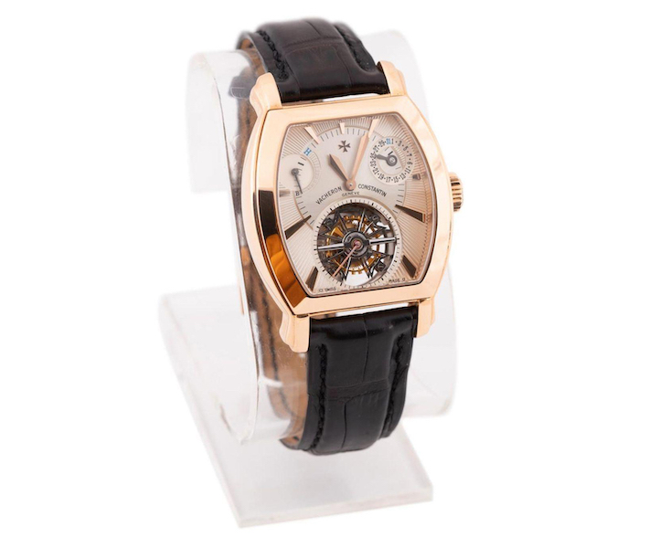 Men’s Vacheron Constantin 18K rose gold watch, model Malte Tonneau Tourbillon, estimated at $35,000-$45,000