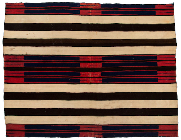 Navajo Second Phase Chief’s blanket, estimated at $30,000-$50,000. Image courtesy of Heritage Auctions