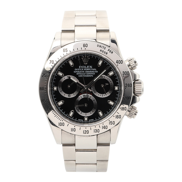 Rolex Cosmograph Daytona wristwatch, Ref. 116520, estimated at CA$38,000-$45,000