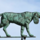 20th-century American copper setter dog weathervane, estimated at $2,000-$2,500