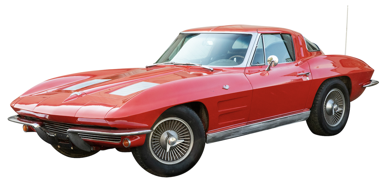 1963 Corvette split window coupe, purchased in 1983 and stored in a dry heated garage ever since, estimated at CA$40,000-$60,000