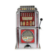1936 Multi-bell seven-way slot machine by Caille A C Novelty, estimated at $4,000-$6,000