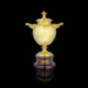 Ascot gold cup from 1926, designed by Charles Sykes, £189,300 (about $228,300). Image courtesy of Bonhams