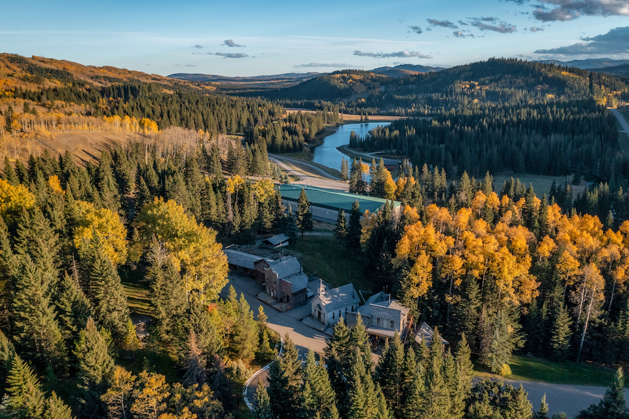 The Ranch at Fisher Creek, an Alberta, Canada property where Clint Eastwood shot the 1992 film ‘Unforgiven,’ has listed for $19.2 million (CA$25.5 million). Photo courtesy of Engel & Volkers Vancouver/Sona Visual and TopTenRealEstateDeals.com