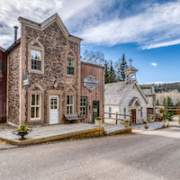 Sets used to depict Big Whiskey, the town where ‘Unforgiven’ took place, remains fully intact on the grounds of the Canadian ranch. Photo courtesy of Engel & Volkers Vancouver/Sona Visual and TopTenRealEstateDeals.com