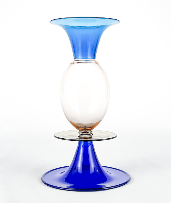 Yoichi Ohira for De Majo Murano, Sculptural vase, estimated at $400-$600
