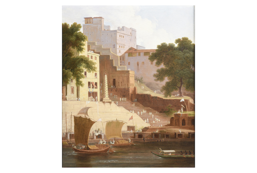 Thomas Daniell, ‘Panchganga and Durga Ghats, Benares, India, Circa 1800,’ estimated at £120,000-£180,000