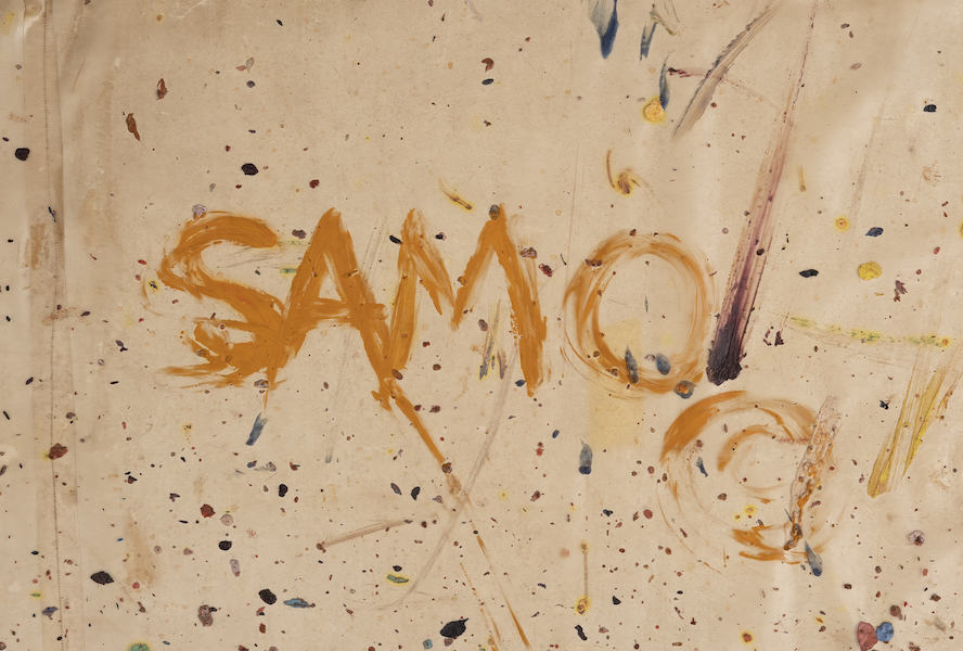 Jean-Michel Basquiat, ‘SAMO©,’ estimated at $30,000-$50,000