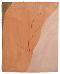 Frankenthaler and Sandman works presented side by side in Maine
