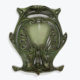 Metro entrance medallion, circa 1900; designed by Hector Guimard (French, 1867–1942); produced by Val d’Osne Foundry (Saint-Dizier, France). Cast iron, enamel; 73.7 by 61cm (29 by 24in.); Cooper Hewitt, Smithsonian Design Museum; gift of Harry C. Sigman, 2013-21-6; Photo: Matt Flynn © Smithsonian Institution