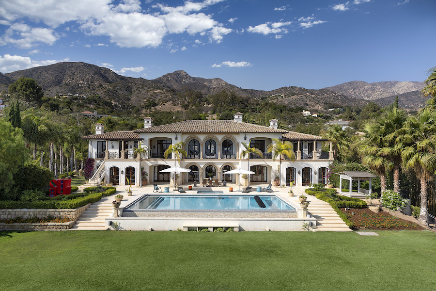 The California mansion that provided the backdrop for Prince Harry and Meghan Markle’s namesake Netflix documentary has listed for $33.5 million. Courtesy of TopTenRealEstateDeals.com. Photos by Jim Bartsh 