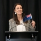 New Zealand Prime Minister Jacinda Ardern, photographed in January 2018 in Dunedin, New Zealand. After she was caught on tape insulting David Seymour, leader of the country’s libertarian party, she agreed to Seymour’s suggestion to auction a parliamentary transcript containing her comment, with the proceeds going to the Prostate Cancer Foundation. The auction, held on December 22, raised slightly more than 100,000 New Zealand dollars (about $63,000) for the charity. Image courtesy of Wikimedia Commons, photo credit Ministry of Justice of New Zealand. Shared under the Creative Commons Attribution 4.0 International license.
