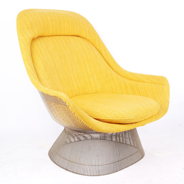 Warren Platner for Knoll Throne lounge chair, estimated at $4,500-$6,500