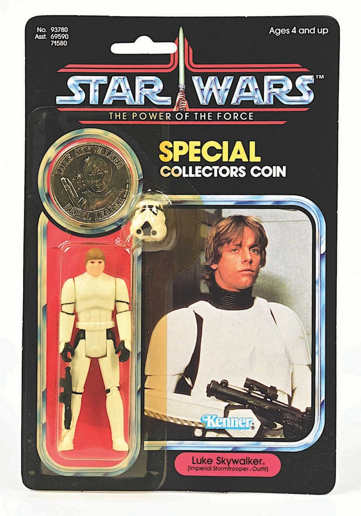 Star Wars Power of the Force 92 Back Luke Imperial Stormtrooper, $800-$1,600