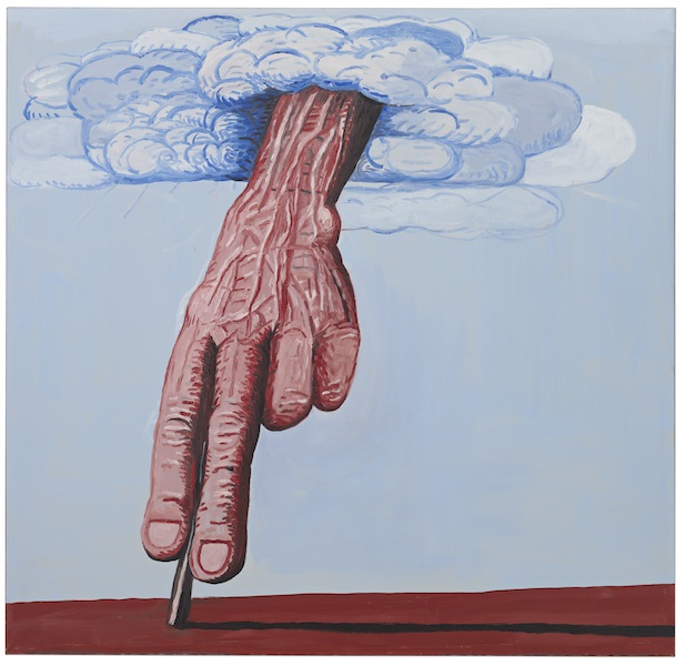 Philip Guston (American (born Canada), 1913–1980), ‘The Line,’ 1978. Oil on canvas, 71 by 73 1⁄4in (180.3 by 186.1cm). Photograph by Genevieve Hanson © The estate of Philip Guston. The Metropolitan Museum of Art, promised gift of Musa Guston Mayer