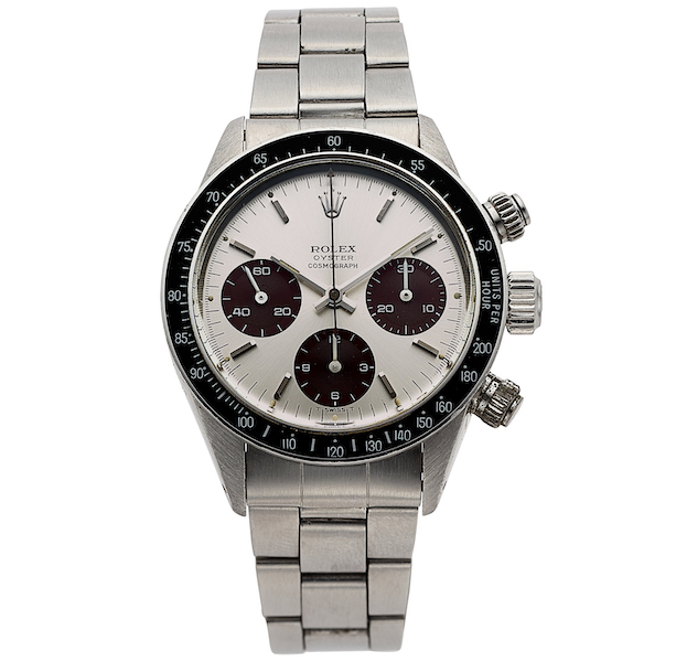 Circa-1973 Rolex Oyster Cosmograph with tropical sub dials, $125,000. Image courtesy of Heritage Auctions