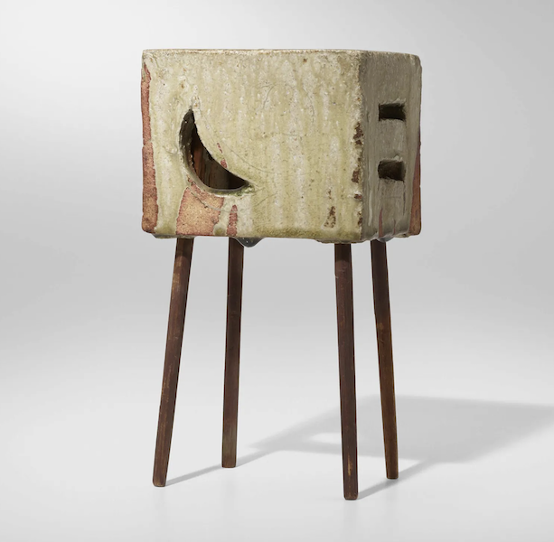 Isamu Noguchi, ‘Little Walking Box (Arukidasu kobako),’ estimated at $100,000-$200,000 