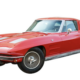 1963 red Corvette split window coupe, one of the most coveted Corvette models, CA$129,800