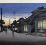 Ishiwata Koitsu, ‘Evening Glow at Choshi,’ estimated at $600-$700