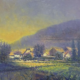 Large French School post-Impressionist Provence landscape, estimated at $10,000-$12,000